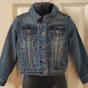 2/$20 - DKNY Toddler Girl's Vintage Denim Jacket